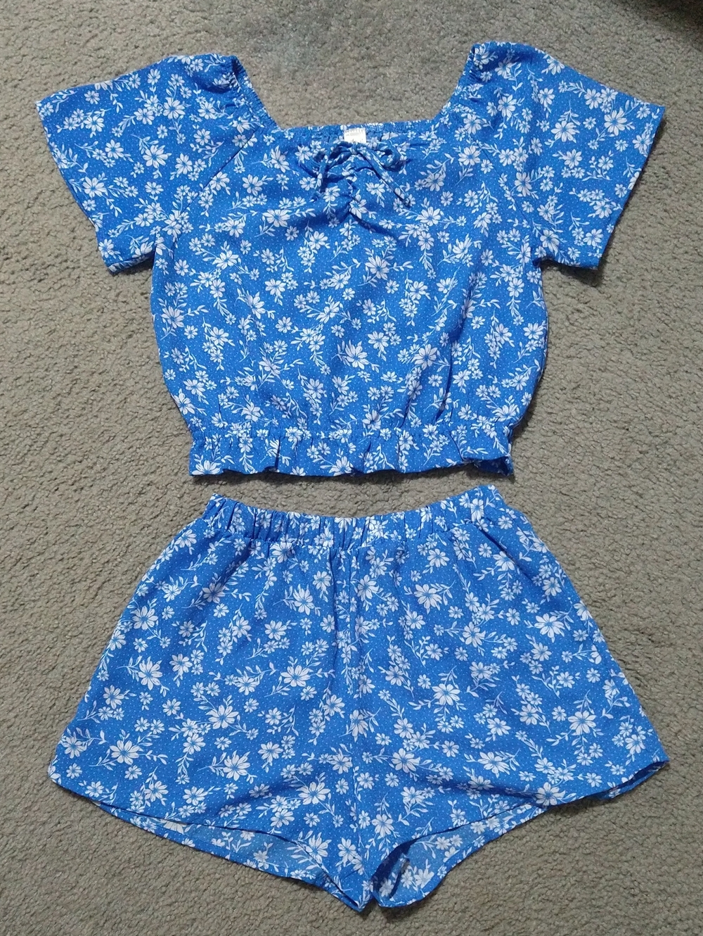 Heart and Arrow Girls 2 Piece Top & Short Set
